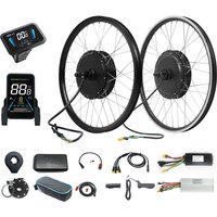 AliExpress okfeet ESOULBIKE Ebike Conversion Kit 48V1000W 1500W 52V 2000W 72V 3000W Electric Bicycle Bike Conversion Kit Rear Wheel Hub Motor