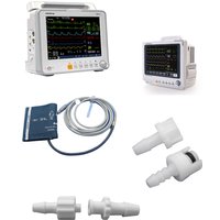 LC05 LC38 LC48 luer gas connector NIBP cuff BP quick connecting compatible for GE colin wellch allyen patient monitor