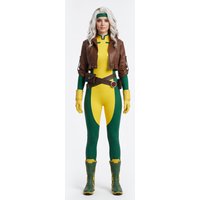 Rogue Anna Marie Cosplay Costume X-Men 97 Superhero Outfit Full Set with Jacket Bodysuit for Women Halloween Comic Con Dress Up