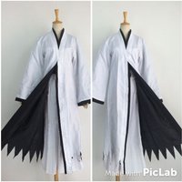 Hot anime cosplay costumes bleach kurosaki ichigo mantle freight jacket free anime Japanese cosplay Halloween costume