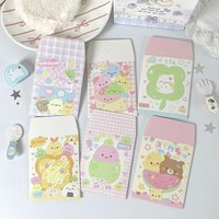 MINKYS 10pccs/Pack Kawaii Four-leaf Clover 3 inch Photocard Holder Photo Card Envelope Storage Bag Paper Collection Bag
