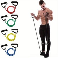 Resistance Band with Handles, Home Fitness Band, Suitable for Men and Women, Level 5 Strength Training Elastic Rope