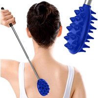 Extendable Back Cracker with 2 Scratch Surfaces Deep Back Scratcher for Men Women Back Massager for Back Body Birthday Gifts