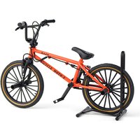 1:8 Mini Model Alloy Bicycle Diecast Decoration Mountain Finger Orange Metal Bike Simulation Collection Gifts Toys for boys