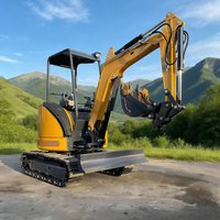 Mini Excavators 2.5-Ton 3-Ton 3.5-Ton 4-Ton EPA-Designed Tracked Excavators with Kubota Engines