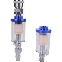 1/4 Inch Air Compressor Oil Water Separation Filter Pneumatic Parts Water Oil Separator Spray Paint Gun For Moisture Air Filters