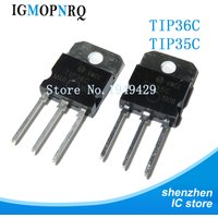 5PAIR/10PCS TIP36C TIP35C TIP36 TIP35 25A 100V TO-3P Power amplifier tube IC