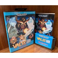 Valis III with Box and Manual Cartridge for 16 bit Sega MD game card Megadrive Genesis system