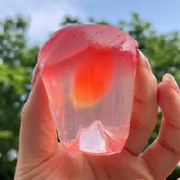 Sticky Pomegranate Pulp Squishy Toy Pomegranate Stress Ball Relief Soft Fingertip Toy Relieving Decompression Toy for Friends