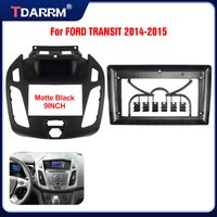 9 INCH Car DVD Player Dash Fitting Panel Frame Kit Car Radio Audio 2DIN Adapterx Fascia For FORD TRANSIT 2014-2015 image 4