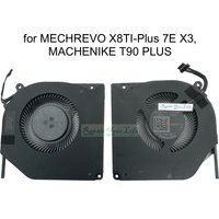 Laptop Cooling Fan for MECHREVO X8TI-Plus 7E X3 MACHENIKE T90 PLUS CPU Cooler Radiator GK7CN6S THER7GK7C6 EG75070S1-C460-S99 1cm