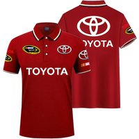AliExpress Vintage CFS Toyota NASCAR Sprint Cup Series Short Sleeve T-Shirt Shirt Racing Lovers Top Large Men's Cycling Polo Shirt TRD