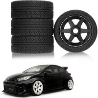 1/7 WRC Rally Tires & Wheel Rims 17mm Hex for 1/8 RC Car Arrma HSP HPI Traxxas MXJ KKPIT Losi Kyosho Redcat WR8 KM FS Citroen