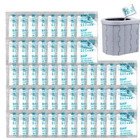 50pcs Portable Urine Coagulant Liquid Waste Gelling Tool Urine Absorbent Powder For Outdoor Camping Traveling Vehicle Supplies