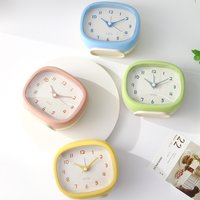 1pcs Ins Style Desktop Clock for Kids Time Management Alarm Clock Small Student Wake Up Clock for Home Bedroom