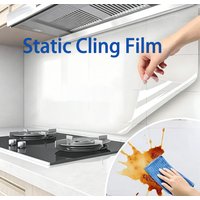 Multi-Size Transparent Electrostatic Adsorption Protective Film Suitable For Kitchens Oil-Proof And Stain-Proof Wall Film.