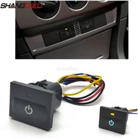 Car LED Light Power On Off Switch Button With Wire for Ford Focus 2 Mk2 2009 2010 2011 Auto Accessories