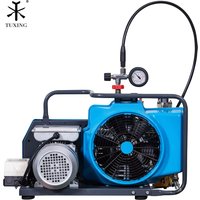 TUXING 300Bar 4500psi PCP Air Compressor Three-stage High Pressure Compressor for Diving Scuba Snorkeling Fire Fighting 100L/min