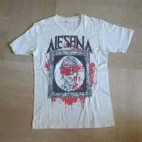 Reprinted Alesana Band White T Shirt Full Size S 5Xl Fh507