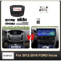 10.25/12.3 inch For 2012-2018 FORD focus Android Car Radio Fascia Stereo FrameHarness Wire Canbus KIT