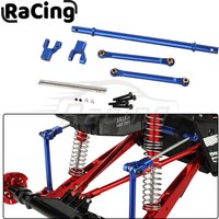 Aluminum Rear Anti-Tilt Rod Set For AXIAL RBX10 Ryft AXI03005 4WD 1/10 RC Crawler Car Upgrade Parts Metal For RC Car Bar Set