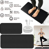 Earthing Grounding Mats for Improved Sleep Feet Earth Connected Pain Relief Reduces Inflammation & Pain Wellness Grounding Pad