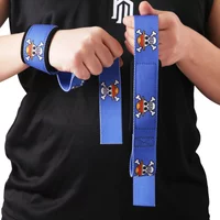 Anime Camo Lifting Straps Gym for Deadlift - Weight Lifting Straps for Weight Training