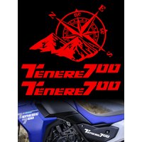 AliExpress NONE For TENERE 700 Tenere700 XTZ T7 T700 Reflective Motorcycle Stickers Moto Bike Body Helmet Windshield Vinyl Decals Accessories