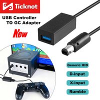 USB Controller To GC Adapter GC USB Adapter For Nintendo GameCube Game Console