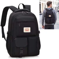 Casual 15.6 Laptop Backpack For Man Women Universal School Bag Large Capacity Schoolbag Simple Travel Backpack Daily Commuting