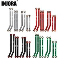 INJORA High Clearance 4 Links Set Upgrade for 1/24 RC Crawler Axial SCX24 C10 JEEP JLU Ford Bronco Base Camp 4Runner