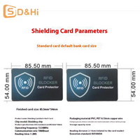 1/5Pcs NFC Signal Blocking ID ATM Guard Cardholder Sleeve RFID Blocking Card Security Debit Credit Card Protector Blocker