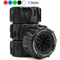 4pcs 73mm Short Course Truck Sand Tire for ARRMA 1/18 GRANITE GROM RC Car Upgrade Parts Accessories