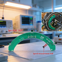 E-bike Motor Hall Sensor Kit Includes High Pressure Models 502F 3144 for PCB Essential for Fixing Controller RPM Sensing Issues