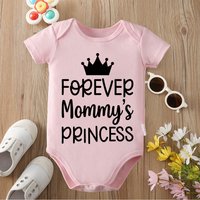 Pure Cotton Cloths Best Little Angel Exquisite Print Comfortable Onesie Bodysuit for Baby Jumpsuit for 0 To 12 Months Newborn