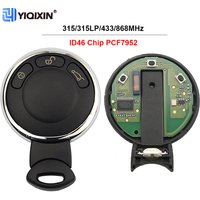 315/315LP/434/868Mhz Remote Car Key For BMW Mini Cooper R56 S ONE D Clubman Countryman R57 R58 Cabrio R60 R61 No Logo ID46 Chip