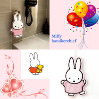 Cute Miffy Rabbit Kitchen Household Wipes Thickened Toilet Bathroom Cartoon Handkerchief Gift for Best Friends