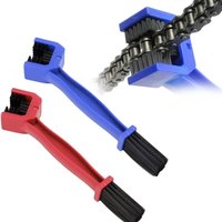 AliExpress NONE Motorcycle Chain Brush Cleaner Plastic Bicycle/Moto Brush Clean Chain Cleaner Outdoor Scrubber Road Care Tools Motorcycle Parts