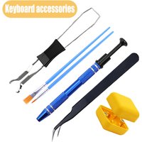 Keyboard Keycaps Switch Opener Puller Lubrication Set for Hot Swappable Mechanical Keyboard Computer Headphone Accessory Package