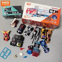 Hot Blind Box Blokees Wheels Transformer C01 Autobot Leader Optimus Prime Action Figures Assembled 1:64 Car Model Collectible