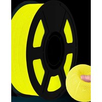 1.75mm 250g 95A TPU 3D Printer Filament Glow in the Dark Yellow Soft Flexible Printing Material for 3D Printing