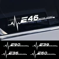 Car Side Window Sticker Auto Decor Film Decal Accessories for BMW E46 E90 E91 E60 E39 E36 E87 E92 E30 E34 E61 E62