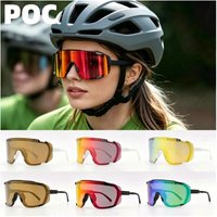 POC DEVOUR Rennrad Outdoor Winddichte Brille Sportbrille für Bergsteigen, Bergklettern, Laufen und Radfahren