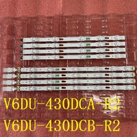 LED Backlight Strip(8)For Samsung UE43KU7000 UE43MU7000 UE43MU6100 UA43KU6000 UA43KU7000 UA43MU6100 UE43KU6000 UE43MU6105