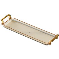 Breakfast Dinner Jewelry Storage Elegant Stylish Serving Tray Organizing Accessories And Food Office Serving Tay Cafes