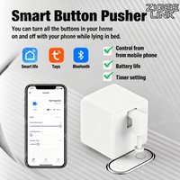 Bluetooth Smart Fingerbot Switch For Tuya Garage Curtains Button Robot Pusher Voice Assitant For Alexa Google Home
