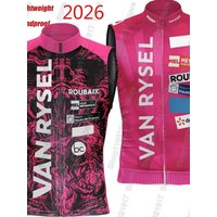 AliExpress NONE Van Rysel - Roubaix Team 2026 Wind Vest Windproof Lightweight Men Race Road Cycling Jersey Sleeveless MTB Ropa gilet Ropa