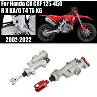 New Motorcycle Rear Brake Master Cylinder For Honda CRF 250R 450R CR125R CR250R CRF250R CRF450R CRF250X CRF450X Kayo T4 T6 K6