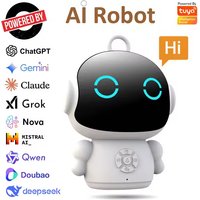 Tuya Smart AI Robot WiFi Early Education Toys for Children Speech Recognition & Voice Interactive Educational Learning Machine