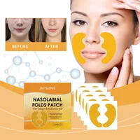 Wrinkle Removal Patch Hyaluronic Nasolabial Folds Face Lifting Sticker Firming Forehead Fine Lines Gel Anti-Aging Collagen Mask